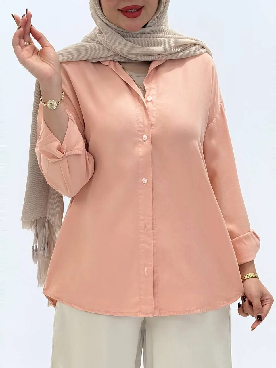 3534 - شومیز سیلک